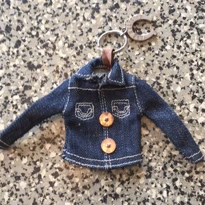 True Religion TRBJ jean jacket keychain